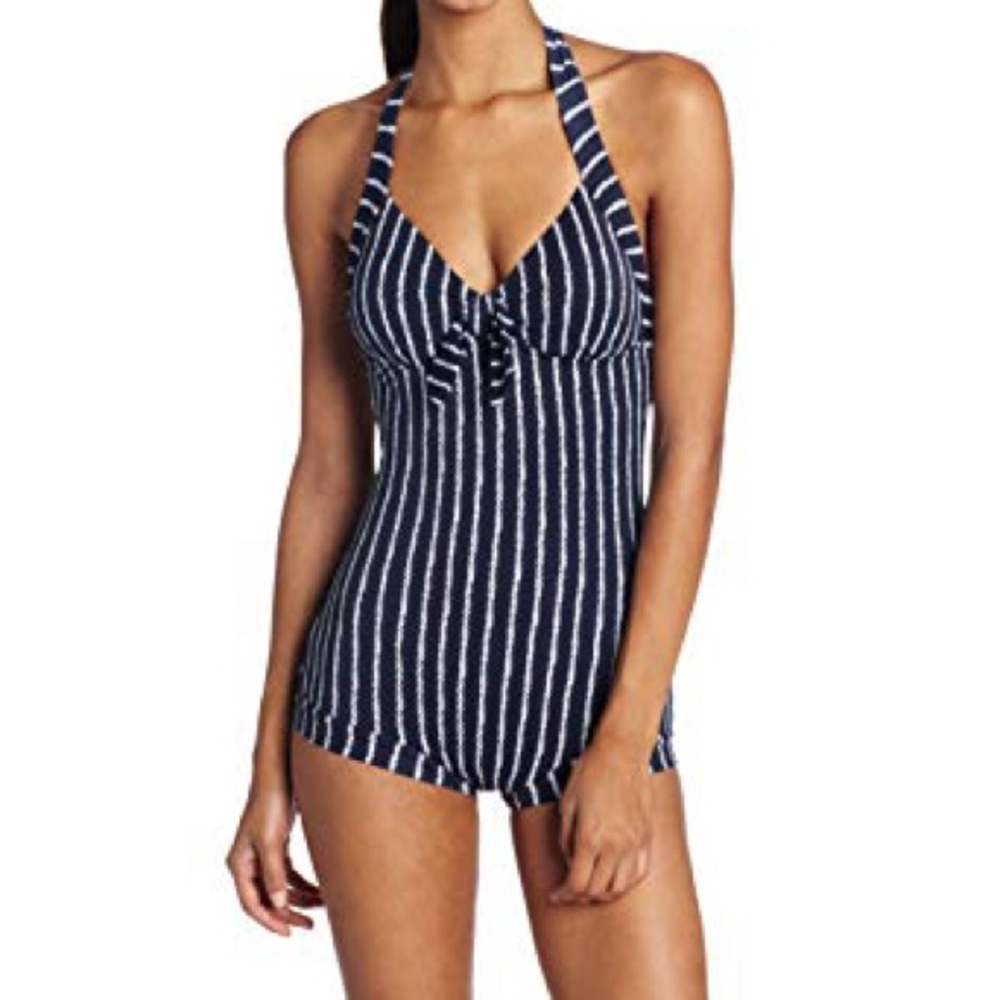 Seafolly Malliote nautical stripe one piece